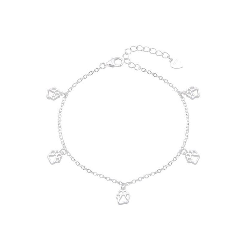 Pulsera de Huellas de Perro 